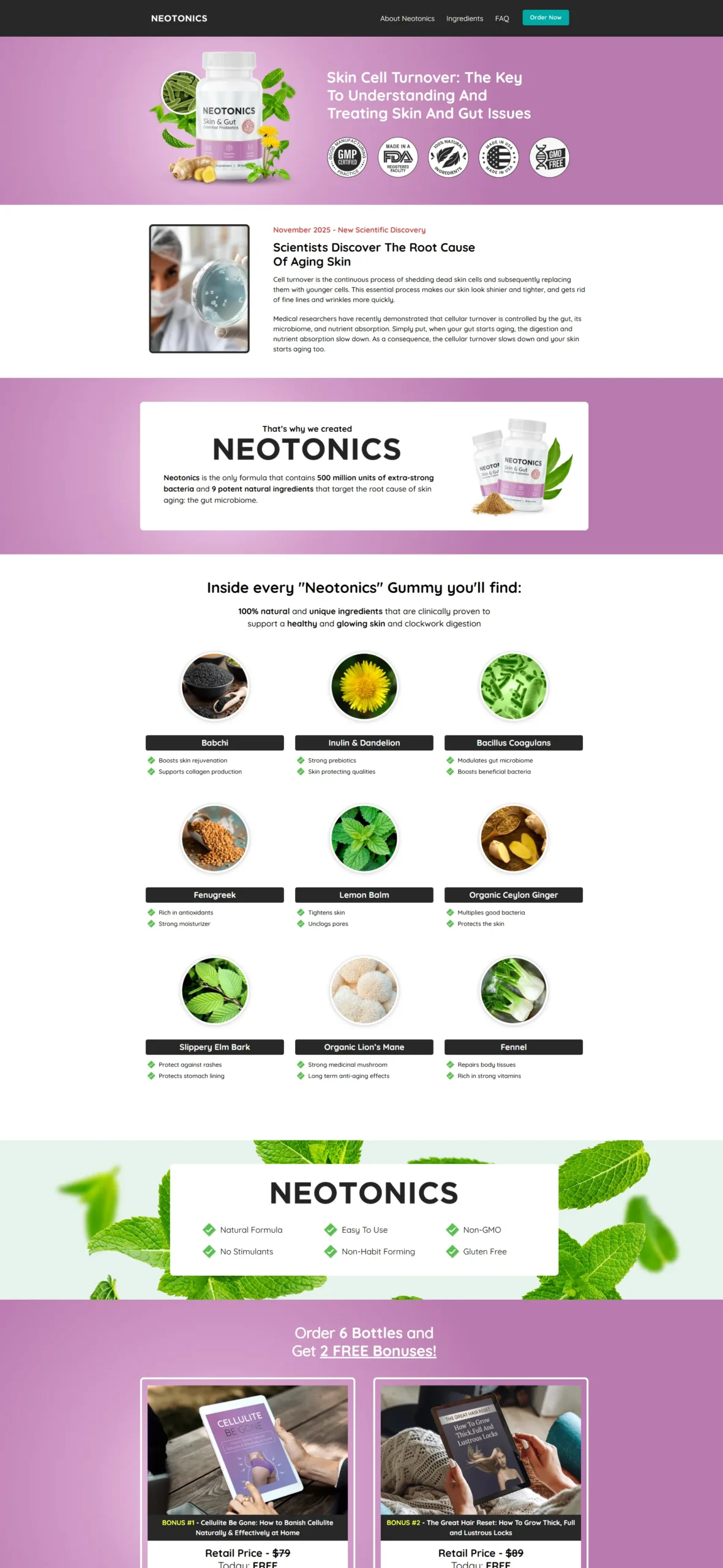 Neotonics